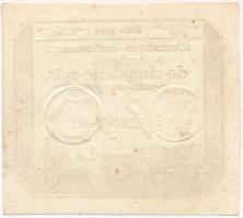Franciaország 1793. 50s "Assignata" vízjellel és szárazpecséttel T:I- 
France 1793. 50 So...