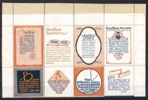 1913 ELMA levélzáró ív 16db-os