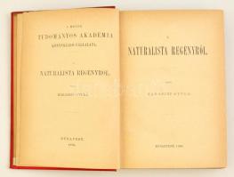 Haraszti Gyula: A naturalista regényről. Bp.,1886, MTA. Kiadói egészvászon-kötés, kissé kopott gerin...