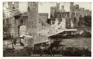 Conwy, Conway Castle and Bridge