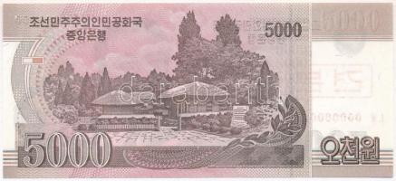 Észak-Korea 2008. 5000W "MINTA" T:I
North Korea 2008. 5000 Won "SPECIMEN" C:UNC
