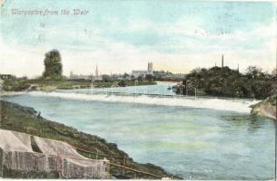 Worchester from the Weir