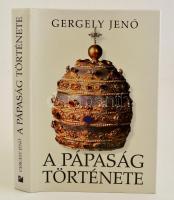 Gergely Jenő: A pápaság története. Bp., 1999, Kossuth. Kiadói egészvászon kötés, papír védőborítóban, szövegközti illusztrációkkal. Szép állapotban