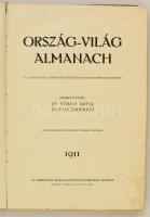 Ország-Világ almanach 1913. Az Ország-Világ szépirodalmi képes hetilap előfizetőinek újévi ajándéka....