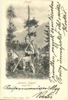1899 Unsere Jäger, Serien No. 1. Winkler&Voigt 8243 / K.u.K military hunter infantry (EK)
