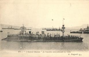 Amiral Charner, armored cruiser of the French Navy in Crete