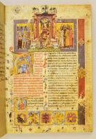 Képes Krónika I-II. kötet. I. Latin eredeti hasonmás kiadás. II. A latin eredeti magyar fordítása, B...