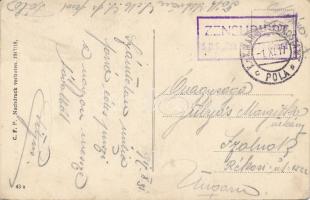 Végre egyedül / Endlich allein / Finalmente soli / Napokon sami / K.u.K. Kriegsmarine mariner humour...