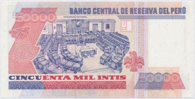 Peru 1988. 50.000I T:I,I-
Peru 1988. 50.000 Intis C:UNC,AU