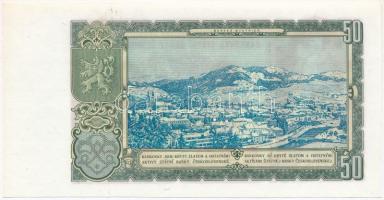 Csehszlovákia 1953. 50K T:I 
Czechoslovakia 1953. 50 Korun C:UNC 
Krause 85.s