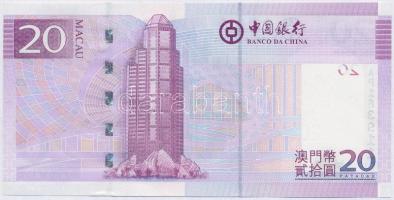 Makaó 2013. 20P T:I
Macau 2013. 20 Patacas C:UNC