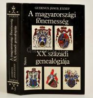 Gudenus János József: A magyarországi főnemesség XX. századi genealógiája I. kötet (A-J). Bp.,1990, Natura. Kiadói aranyozott műbőr-kötés, kiadói papír védőborítóban, jó állapotban