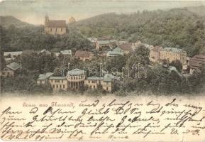 1899 Tharandt, general view, Edgar Schmidt (kis szakadás / small tear)