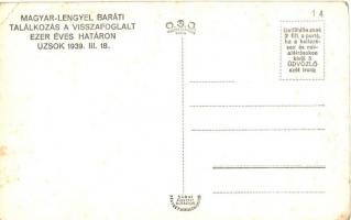 1939 Uzsok, Uzhok; Magyar-Lengyel baráti találkozás a visszafoglalt ezeréves határon / Hungarian-Pol...