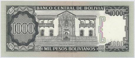 Bolívia 1982. 1000P T:I-
Bolivia 1982. 1000 Pesos C:AU
Krause 167