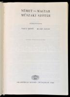 Német-magyar, magyar-német műszaki szótár. Szerk.: Nagy Ernő, Klár János. Bp.,1980-1971, Akadémiai K...