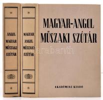 Angol-magyar, magyar-angol műszaki szótár I-II. kötet. Szerk.: Nagy Ernő, Klár János. Bp.,1983-1980,...