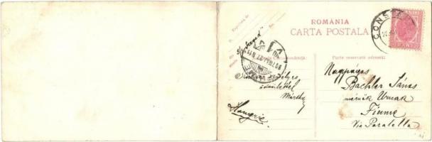 1907 Constanta, Konstanca; Vedere generala estica a orasului. Edit. T. G. Dabo No. 158. / panoramaca...