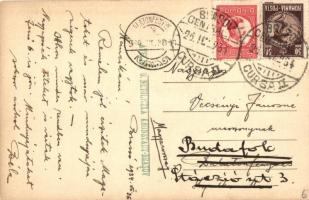 1934 Brassó, Kronstadt, Brasov; Fekete templom, Albina, J. L. & A. Hesshaimer, C. Kenyeres, Wilh...