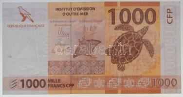 Francia csendes-óceáni Területek 2014- 1000Fr T:III French Pacific Territories 2014- 1000 Francs C:F