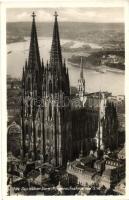 Köln, Cologne; Der Dom Flegeraufname / dome, aerial view