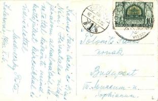 1940 Kolozsvár, Cluj; Mátyás király tér, Columbia, Capitol, Unio, Horváth üzlete, étterem, cukrászda...