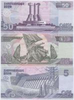 Észak-Korea 2002. 5W + 10W + 50W mindhárom "MINTA" T:I
North Korea 2002. 5 Won + 10 Won +...