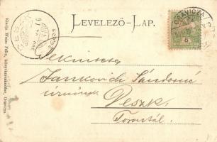 1905 Oravicabánya, Oravita; Az osztrák-magyar vasút társaság főtiszttartósága (igazgatósága) és a sz...