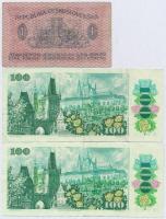 Csehszlovákia 1919. 1K + 1989. 100K (2x) sorszámkövetők T:III,III-
Czechoslovakia 1919. 1 Korun + 1...
