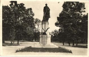 Budapest XIV. Városliget, George Washington szobor, kiadja Berger Ernő