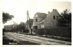 1936 Nemsó, Nemsova; utcakép / street view. photo (EK)