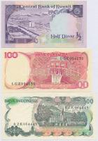 Indonézia 1982. 500R + 1984. 100R + Kuvait 1980. (1968) 1/2D T:I-,III
Indonesia 1982. 500 Rupiah + ...