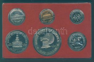 USA 1975. 1c-1$ 6klf db, szettben, díszkiadásban T:PP