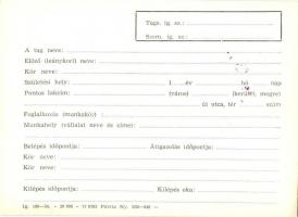 8 db RÉGI magyar gyümölcsöt reklámozó egészségügyi propaganda lap, C-vitamin táblázat a hátoldalon. ...