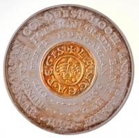 Lebó Ferenc (1960-) 1996. "MKB - Honfoglalás 1100. évfordulójára - Első magyar pénzérme" A...