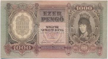 1943. 1000P T:III szép papír Adamo P21