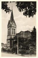 Rozsnyó, Roznava; Református templom. Fuchs József kiadása / Calvinist church