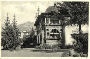 Tátraszéplak, Weszterheim, Tatranska Polianka; Dr. Guhra szanatóriuma / sanatorium