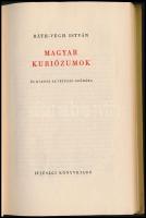 Ráth-Végh István: Magyar kuriózumok. Tedesco Anna rajzaival. Bp.,1955,Ifjúsági. Kiadói kissé kopott ...