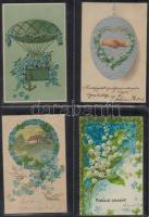 Gyűjtemény: üdvözlőlapok benne sok húsvéti, motívumok, kevés városkép, részben 50-es évek, közel 280...