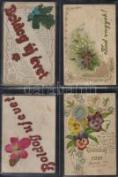 Gyűjtemény: üdvözlőlapok benne sok húsvéti, motívumok, kevés városkép, részben 50-es évek, közel 280...