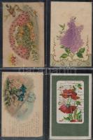 Gyűjtemény: üdvözlőlapok benne sok húsvéti, motívumok, kevés városkép, részben 50-es évek, közel 280...