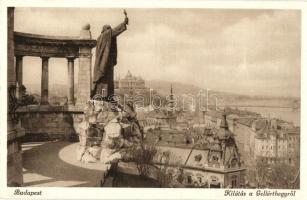 Budapest I. Kilátás a Gellérthegyről, Tabán
