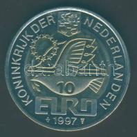 Hollandia 1997. 10€ "P.C.Hooft" T:BU Eredeti díszdobozban, tanúsítvánnyal!