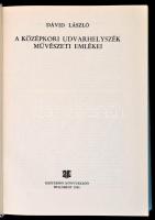 Dávid László: A középkori Udvarhelyszék művészeti emlékei. Bukarest, 1981, Kriterion. Kiadói kartoná...