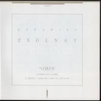 Keramika Zsolnay. Zagreb, 1989, MGC Gradec. Horváth nyelvű kiállítási katalógus. Gazdag képanyaggal,...