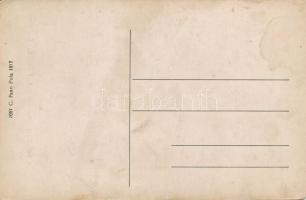 Beim Schneider / Szabónál / Kod Krojaca / Dal sarte / K.u.K. Kriegsmarine mariner humour art postcar...