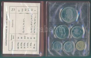 Spanyolország 1980. 50c-100P 6klf db "Labdarúgó VB", szettben T:BU