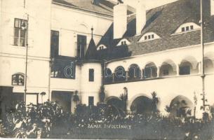 1927 Kistapolcsány, Topolcianky; Gróf Keglevich kastély (József főherceg kastély) / castle / zámok. photo