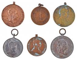 Vegyes: 5db-os kitüntetés tétel, közte Hadiérem + "Középfokú Iskolák Sportköreinek Országos Szö...